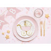 Picture of NAPKINS BABY STROLLER LIGHT PINK 14X15CM